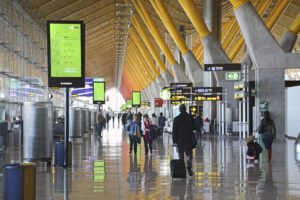 Vuelos con origen Madrid: Terminales según aerolínea